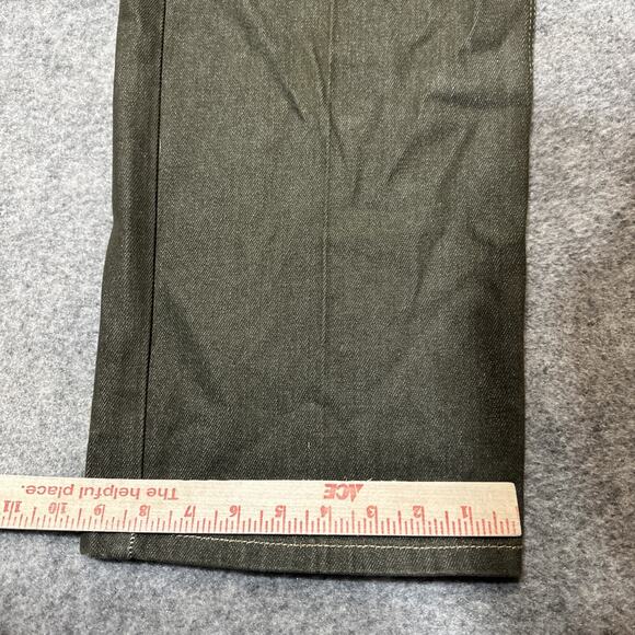 Vintage Members Property Coogi Straight Jeans Men's Size 42x32 Dark Green Denim - Picture 6 of 9